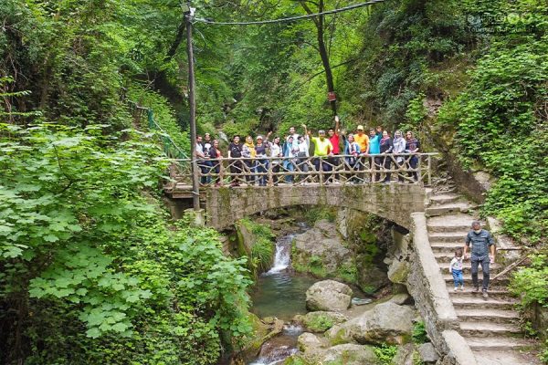 آبشار کبودوال - علی آباد کتول