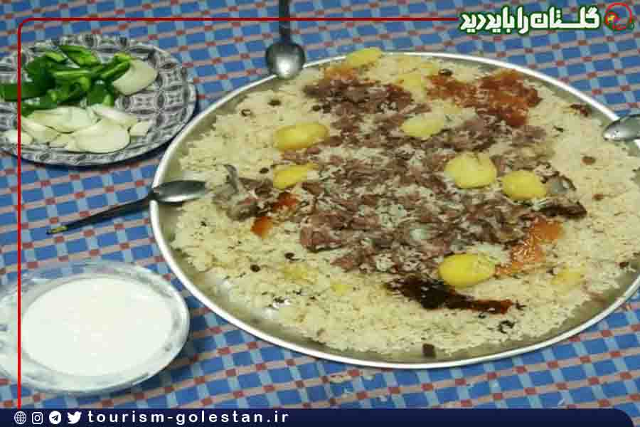 کاماجدان - غذای محلی شاهکوه گرگان