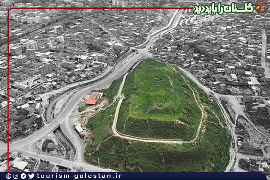 ساماندهی تپه «قلعه‌خندان» گرگان به‌ عنوان سایت گردشگری تاریخی