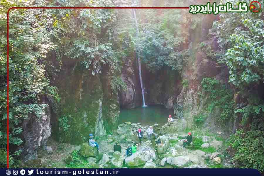 آبشار اوترنه - الامن - محمدآباد کتتول - علی آباد