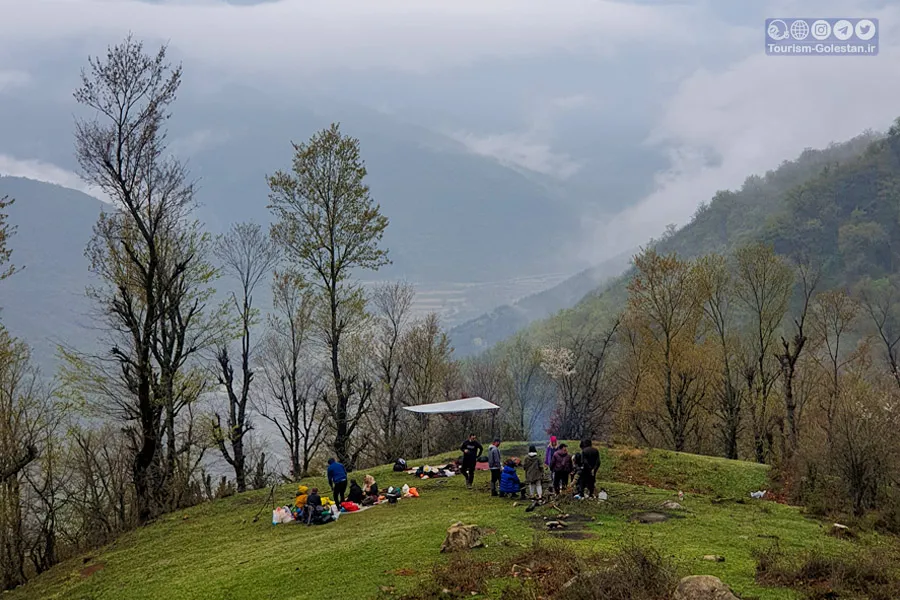 روستای خاک پیرزن - دهنه زرینگل- علی آباد کتول