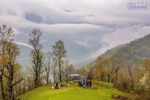 روستای خاک پیرزن - دهنه زرینگل- علی آباد کتول