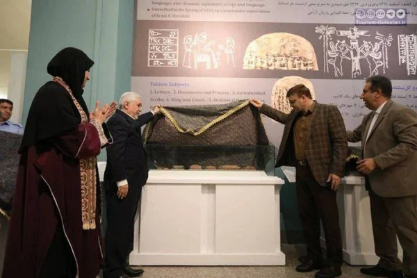 رونمایی از الواح هخامنشی استردادی از آمریکا