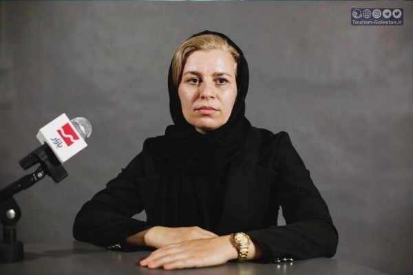 سمیه قدمنان - رییس انجمن صنفی راهنمایان گردشگری استان گلستان
