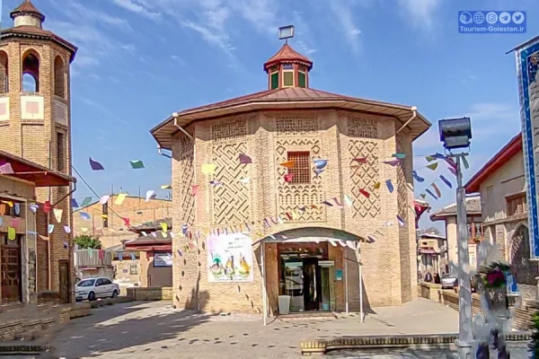 «امام‌زاده اسحاق» نگینی زیبا در بافت تاریخی گرگان