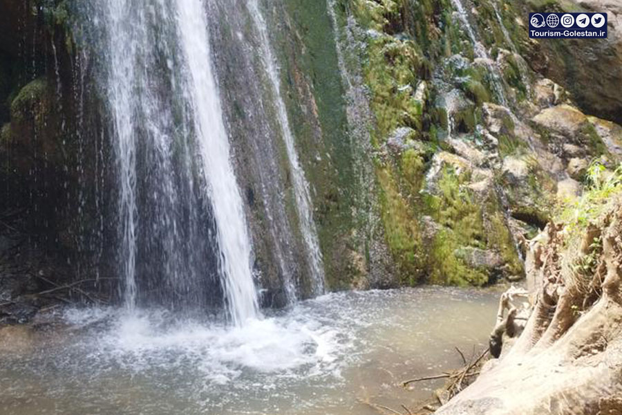 آبشار گل آلا - روستای قلعه قافه - مینودشت