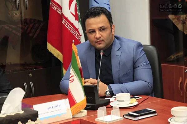 محسن نصیری سرپرست معاونت توسعه مدیریت و پشتیانی اداره‌کل میراث‌فرهنگی، گردشگری و صنایع‌دستی گلستان