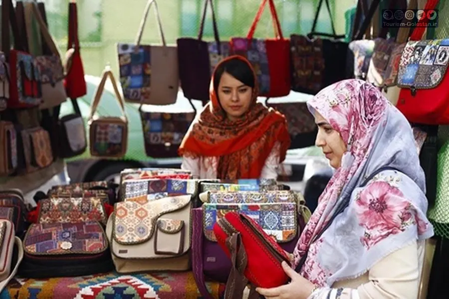 بازارچه نوروزی در گرگان