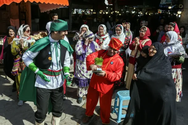 نوروزخوانی در گلستان نوروزخوانی در گلستان