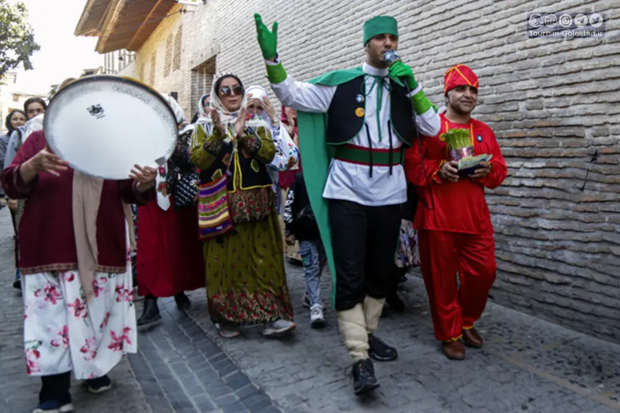نوروزخوانی در گلستان